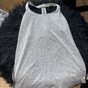 Gap fit Workout Gray Heather Tank Top - Women's Sleeveless Halter